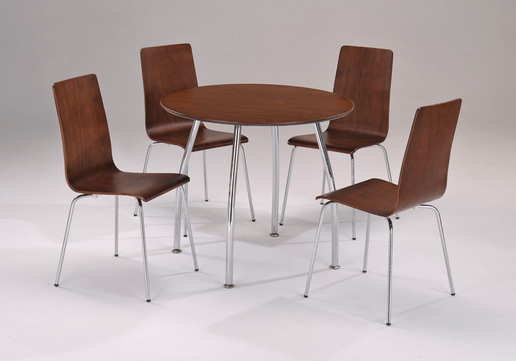 Walnut Round Set